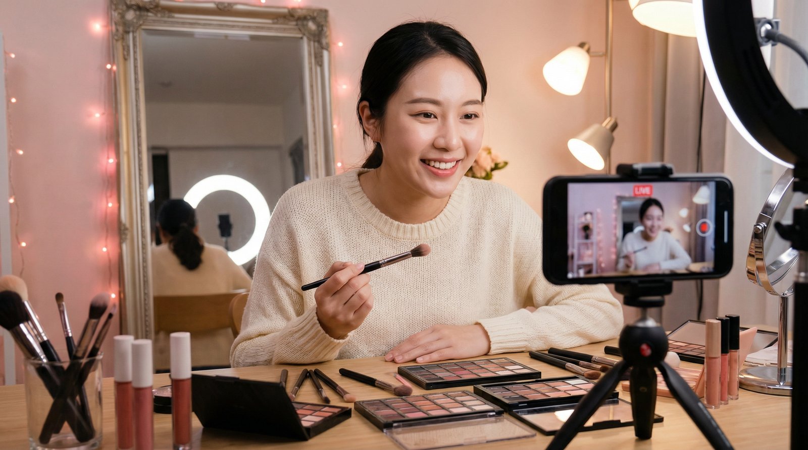 小马拉大车美妆视频教程